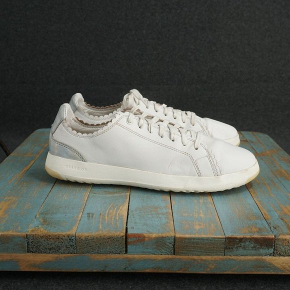 cole haan scalloped sneaker